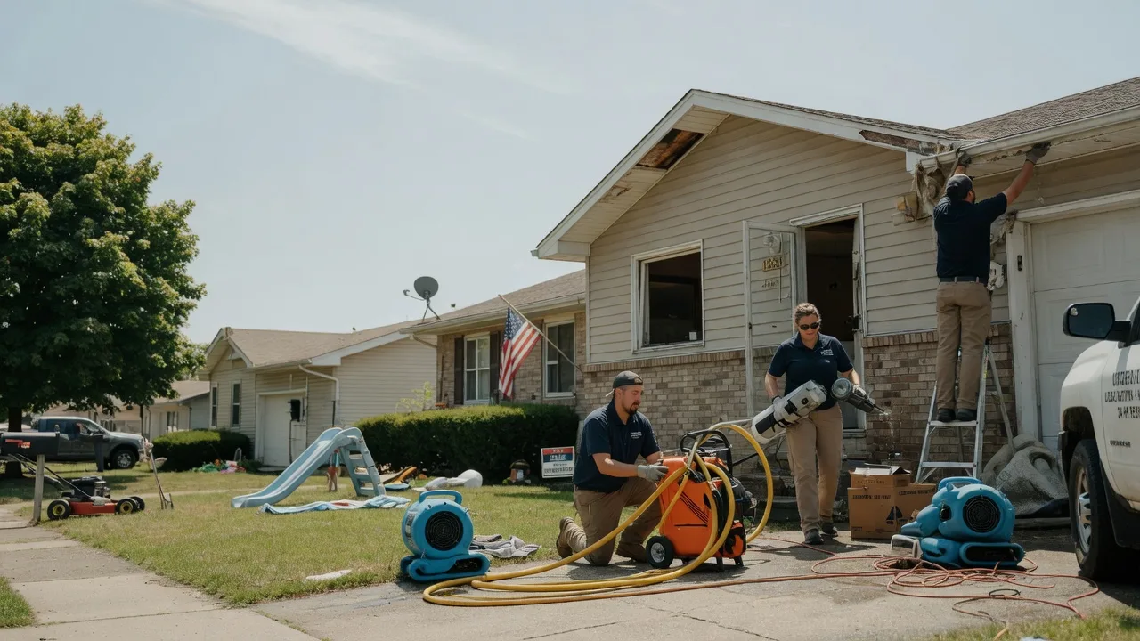 Water Damage Restoration in England, AR near me